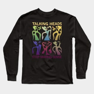 Talking Heads Stop Making Sense // Retro Style Design Long Sleeve T-Shirt